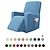 voordelige Fauteuil stoel &amp; Wingback stoel-fauteuil stoel stretch sofa hoes elastische bank beschermer met zak voor tv afstandsbediening boeken effen effen kleur zacht duurzaam