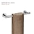 Χαμηλού Κόστους Ράβδοι για πετσέτες-μπάρα πετσετών από ανοξείδωτο ατσάλι ράφι μπάνιου μονή ράβδο επιτοίχια νέα σχεδίαση 1 τμχ 30/40/45/50/60cm