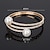 baratos Pulseiras-Mulheres Branco Bracelete Multi Camadas Séries Totem Moda Na moda Liga Pulseira de jóias Rosa ouro / Prata Para Diário