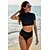cheap Wetsuits, Diving Suits &amp; Rash Guard Shirts-Women&#039;s UV Sun Protection UPF50+ Breathable Rash guard Swimsuit Short Sleeve 2 Piece Front Zip Swimwear Bathing Suit Solid Colored Swimming Surfing Water Sports Summer / Quick Dry / Quick Dry
