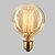 baratos Incandescente-Lâmpadas ecsight ™ 6 pcs edsion 40 w e26 / e27 g80 2300 k incandescente vintage edison lâmpada 220-240 v