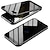 זול נרתיקים לאייפון-טלפון מגן עבור אייפון 15 פרו מקס פלוס iPhone 14 13 12 11 Pro Max Mini X XR XS Max 8 7 Plus מארז ספיחה מגנטי מגן גוף מלא דו צדדי אנטי פיפ זכוכית משוריינת