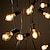 abordables Ampoules incandescentes-6 pcs / 4 pcs 60 W E26 / E27 A60 (A19) Jaune Chaud 2200-2800 K Rétro / Dimmable / Décoratif Ampoule À Incandescence Vintage Edison 220-240 V