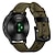 billiga Garmin klockband-Klockarmband för Garmin Forerunner 255 / Vivoactive 4 / Venu 2 PU-läder Ersättning Rem 22mm Metalllås Justerbar Armband