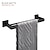 levne Tyče na ručníky-držák věšáku na ručníky do koupelny, věžová tyč z nerezové oceli nástěnné koupelnové příslušenství věžová tyč 30-60 cm (černá/chromová/zlatá/broušený nikl)