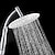 abordables Douches manuelles-8 pouces rotation 360 degrés salle de bain pluie pommeau de douche abs chrome économie d&#039;eau douche bras d&#039;extension pommeau de douche à main