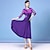Χαμηλού Κόστους Latin Ρούχα Χορού-λάτιν χορευτικό φόρεμα δαντέλα με κρόσσια φούντα σπαστό γυναικεία προπόνηση απόδοση 3/4 μήκους μανίκι ψηλή δαντέλα ίνα γάλακτος