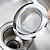 voordelige Keukenreiniging-1 st huishoudelijke rvs aanrecht zeef afvoer metalen bad afval screen tool