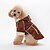 cheap Dog Clothes-Dog Winter Jacket Puppy Hooded Coat, Dog Apparel,dog Snowsuit, Faux Shearling Fabric Coat Cotton Clothes Coffee-s