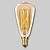 olcso Hagyományos izzók-1db 40 W E14 ST48 Meleg sárga Dekoratív Izzó Vintage Edison izzó 220-240 V / RoHs / CE