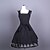 cheap Historical &amp; Vintage Costumes-Lolita Vacation Dress Dress Prom Dress Women&#039;s Cotton Japanese Cosplay Costumes Plus Size Customized Black Ball Gown Plaid Sleeveless Short Length