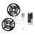 זול רצועות נורות LED-(2x5m)10m 32.8ft רצועות תאורת led rgb טלוויזיה אחורית מטבח חדר שינה מטבח חג המולד עיצוב עשה זאת בעצמך עיצוב 2835 600smd צבע משתנה עם 44 מפתחות ir מרוחק בית מטבח dc 12v