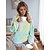 cheap Women&#039;s Athleisure Wear-Women&#039;s Sweatshirt Pullover Tie Dye Crew Neck Color Block Sport Athleisure Sweatshirt Top Long Sleeve Warm Soft Oversized Comfortable Everyday Use Casual Exercising General Use / Winter