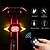 cheap Bike Lights &amp; Reflectors-LED Bike Light Rear Bike Tail Light Safety Light Tail Light LED Bicycle Cycling Waterproof Multiple Modes Super Bright New Design Rechargeable Lithium-ion Battery 200 lm Rechargeable Red Blue Yellow