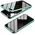 זול נרתיקים לאייפון-טלפון מגן עבור אייפון 15 פרו מקס פלוס iPhone 14 13 12 11 Pro Max Mini X XR XS Max 8 7 Plus מארז ספיחה מגנטי מגן גוף מלא דו צדדי אנטי פיפ זכוכית משוריינת