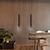 ieftine Lumini insulare-1-Light 2 pcs/lot LED Pendant Light Downlight Alumnium Painting 5W Warm White / White LED Light Source Included / LED Integrated/ Mini Style for Dinning Room Bedroom