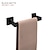 levne Tyče na ručníky-tyč na ručníky nerezová koupelnová polička galvanicky pokovená koupelna s jednou tyčí na stěnu v novém designu 1ks chrom a lakovaný povrch