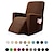 Χαμηλού Κόστους Καρέκλα Ανακλινόμενη &amp; Πτυσσόμενη-ξαπλώστρα καρέκλα τεντωμένο καναπέ κάλυμμα ελαστικό προστατευτικό καναπέ με τσέπη για τηλεχειριστήριο τηλεόρασης βιβλία απλό συμπαγές χρώμα μαλακό ανθεκτικό