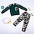 cheap Sets-Toddler Boys&#039; Sweatshirt &amp; Pants Pants Set Clothing Set Long Sleeve Green White Black Print Camouflage Color Block Patchwork Cotton Sports Outdoor School Basic Casual Regular 3-12 Years