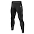 cheap Running Tights &amp; Leggings-YUERLIAN Men&#039;s Running Tights Leggings Compression Pants Athletic Base Layer Bottoms with Phone Pocket Spandex Fitness Gym Workout Performance Running Training Breathable Quick Dry Moisture Wicking