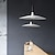 baratos Luzes da ilha-25 cm led pingente luz design único acabamentos pintados em metal moderno 220-240 v