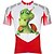 cheap Women&#039;s Cycling Clothing-ILPALADINO Men&#039;s Short Sleeve Cycling Jersey Summer Polyester Purple Red Blue Dinosaur Bike Jersey Top Mountain Bike MTB Road Bike Cycling Ultraviolet Resistant Quick Dry Breathable Sports Clothing
