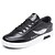 cheap Men&#039;s Sneakers-Men&#039;s Sneakers Comfort Shoes Outdoor PU Black / White White / Blue Black Winter