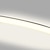 abordables Diseño de círculo-1 luz 60cm 24“ lámpara colgante led metal acrílico círculo diseño cromo moderno contemporáneo 110-120v 220-240v