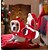 levne Oblečky pro psy-santa pes kostým vánoční mazlíčky oblečení santa claus na koni pet cosplay kostýmy party oblékání psi kočky oblečení pro malé střední velké psy kočky