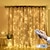 cheap LED String Lights-3Mx3M 3Mx2M USB LED Curtain String Lights Remote Control Fairy Lights New Year Christmas Valentine&#039;s Day Outdoor Wedding Home Decoration