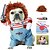 cheap Dog Clothes-Dog Costume,Dog  Costumes,Dog Doll Play Cosplay Dog Costume for  Dress-up Party CosplaySkeleton Element for Hallow Mexican Day Of The Dead Dog Cat Costume for halloween