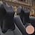 preiswerte Auto-Kopfstützen-Taillenkissen-Auto Nackenkissen 3D Memory Foam Kopfstütze verstellbar Auto Kopfstütze Kissen Reise Nackenkissen Stützhalter Sitzkissen