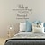 cheap Decorative Wall Stickers-Letter Decorative Wall Stickers PVC Home Decoration Wall Decal Wall Decoration / Removable 45*30CM Wall Stickers for bedroom living room