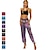 cheap Yoga Pants &amp; Bloomers-Women&#039;s High Waist Yoga Pants Side Pockets Harem Bloomers Quick Dry Moisture Wicking Lightweight Bohemian Hippie Purple Blue Grey Winter Summer Sports Activewear Stretchy Loose