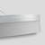 abordables Éclairages circulaires-1 lumière 80/60 cm led suspension anneau aluminium acrylique cercle finitions peintes moderne contemporain or noir blanc 36w/50w