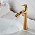 cheap Classical-Bathroom Sink Faucet - Waterfall Painted Finishes Centerset Single Handle One HoleBath Taps