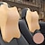 preiswerte Auto-Kopfstützen-Taillenkissen-Auto Nackenkissen 3D Memory Foam Kopfstütze verstellbar Auto Kopfstütze Kissen Reise Nackenkissen Stützhalter Sitzkissen