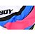 cheap Men&#039;s Clothing Sets-BIKEBOY Women&#039;s Short Sleeve Cycling Jersey with Shorts Summer Polyester Fuchsia Stripes Patchwork Funny Bike Clothing Suit 3D Pad Quick Dry Breathable Reflective Strips Back Pocket Sports Stripes