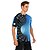 voordelige 3D-T-shirts voor heren-Voor heren T-shirt Overhemd Grafisch 3D Print Ronde hals Casual Dagelijks Korte mouw Tops Streetwear Punk &amp; Gothic Zwart blauw Paars / Zomer