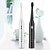cheap Toothbrushes &amp; Accessories-New Style Electric Toothbrush Sonic Vibration 5 Gears Adult Household Fur Base Charging Waterproof ‘s Electric Toothbrush 4 Brush Heads