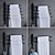 economico Portasciugamani-portasciugamani nero opaco con gancio, braccio oscillante autoadesivo a parete moderno portasciugamani multi aste in alluminio 1pz