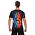 abordables Camisetas 3D de hombre-Men&#039;s T shirt Shirt Graphic Flame Print Short Sleeve Daily Tops Round Neck Purple Gray Gold / Summer