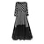 voordelige Maxi-jurken-Dames A lijn jurk Maxi-jurk Zwart Rood Geel Lange mouw Stip Lapwerk Afdrukken Herfst Lente Ronde hals heet Casual Ruimvallend 2022 M L XL XXL 3XL 4XL 5XL / Grote maten / Grote maten