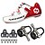 abordables Chaussures de cyclisme-SIDEBIKE Chaussures Velo avec Pédale &amp; Fixation Chaussures Vélo Route Nylon Fibre de Carbone Respirable Coussin Ultra léger (UL) Cyclisme Rouge / noir Homme Chaussures Vélo / Chaussures de Cyclisme