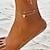baratos tornozeleiras-tornozeleiras em camadas feminino coração ouro tornozelo pulseira charme joias delicadas para os pés para mulheres e meninas adolescentes verão descalço praia tornozeleira