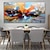baratos Pinturas de Pessoas-pintura a óleo pintada à mão arte da parede abstrata mulher retrato decoração para casa decoração tela enrolada sem moldura não esticada