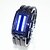 voordelige Trendy Horloge-Dames Voor Stel Voor heren Polshorloge Digitaal Digitaal Modieus Waterbestendig Creatief LED / Een jaar