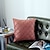 abordables Coussins tendances-Coussins décoratifs 1 housse de coussin en velours super doux, taie d&#039;oreiller carrée décorative pour lit, canapé, banc, 45,7 x 45,7 cm, rose, bleu, vert sauge