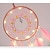 ieftine Lumini Decor &amp; Noapte-led dream catcher culori candelabru pene ornamente cadou handmade indian decorare perete pentru dormitor decor acasă