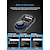 رخيصةأون مجموعة بلوتوث السيارة/الاستخدام حر اليدين-bluetooth 5.0 fm transmitter bluetooth car kit car يدوي qc 3.0 card reader car mp3 fm modulator car radio mp3 player